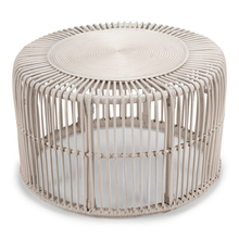 Load image into Gallery viewer, Coffee and Side Tables White Airlie Rattan Coffee Table - Available in multiple colours