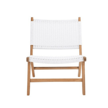 Load image into Gallery viewer, Accent chairs White - Close Weave Alana Accent Chair - Available in multiple colours