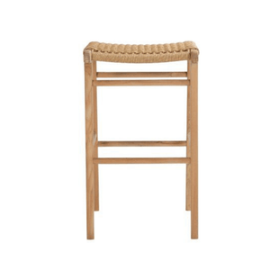 Stools Bar Stool / Sand with Close Weave Alana Backless Stool Collection - Available in multiple sizes and colours