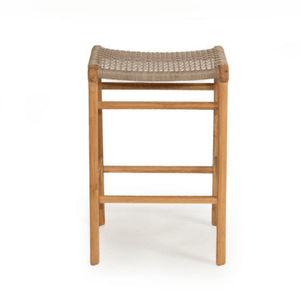Stools Counter Stool / Washed Grey Alana Backless Stool Collection - Available in multiple sizes and colours