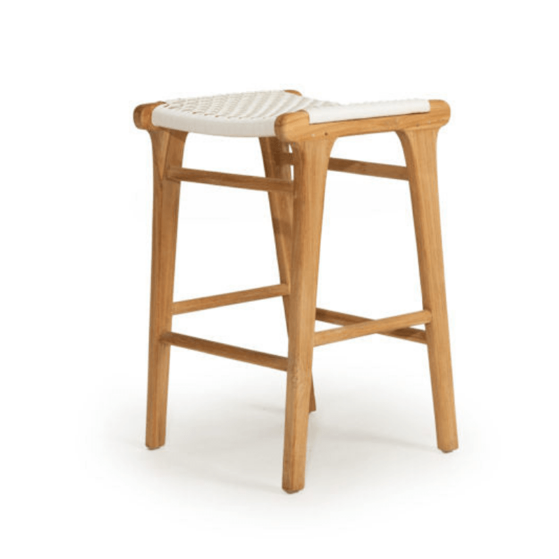 Stools Counter Stool / White Alana Backless Stool Collection - Available in multiple sizes and colours