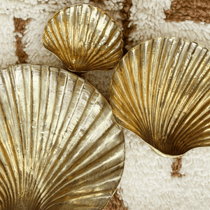Bowls and Dishes Brass Scallop Shell - Available in multiple styles and sizes