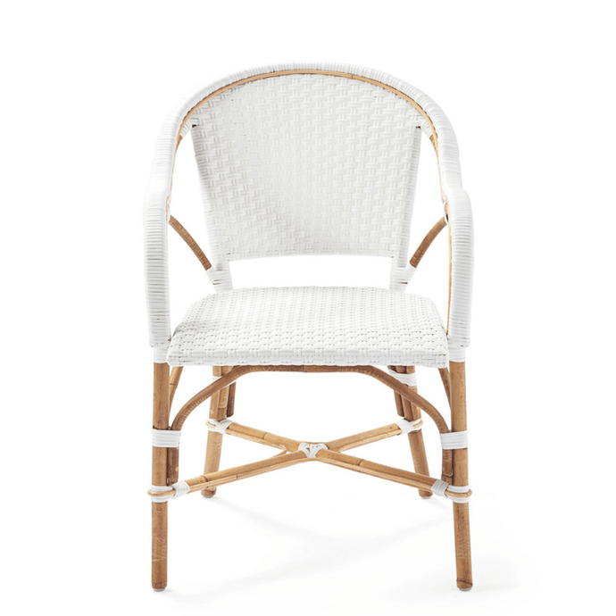 Occasional Chairs White Eden Rattan Armchair - Available in multiple colours