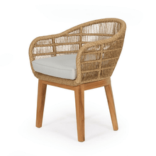 Load image into Gallery viewer, Dining Chair Kaina Rattan Armchair