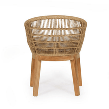 Load image into Gallery viewer, Dining Chair Kaina Rattan Armchair