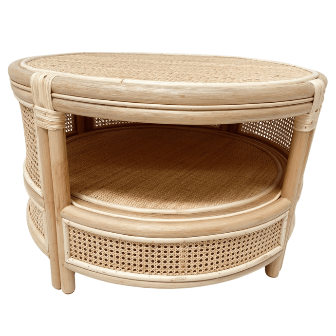 Coffee Tables Luna Rattan Round Table