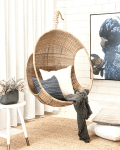 Hanging Chairs Small Malawi Hanging Pod Chair - Available in multiple sizes