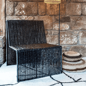 Occasional Chair Black Malawi Wave Chair - Available in multiple colours