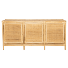 Load image into Gallery viewer, Consoles 3 Door San Martin Rattan Console - Available in multiple sizes